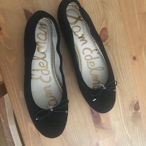 Sam Edelman Felicia Flat black suede 7